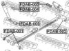 FEBEST FDAB-004 Bush, shock absorber